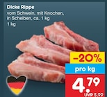 Aktuelles Dicke Rippe Angebot bei Netto Marken-Discount in Potsdam ab 4,79 €