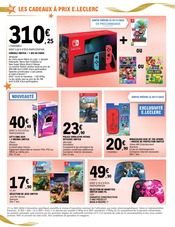 Nintendo Switch Angebote im Prospekt "VOTRE DÉCO DE FÊTES à prix E.Leclerc" von E.Leclerc auf Seite 40