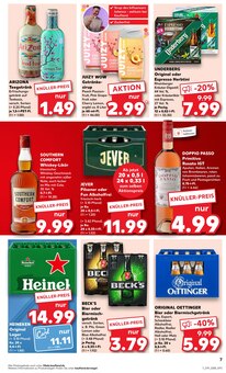 Budweiser im Kaufland Prospekt "Aktuelle Angebote" mit 52 Seiten (Mannheim)
