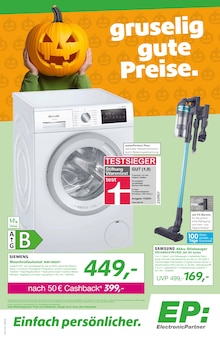 Handy im EP: Prospekt "gruselig gute Preise." mit 12 Seiten (Mannheim)