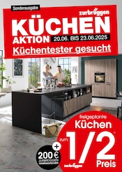 Zurbrüggen Unna Prospekt der aktuellen Woche, gültig von 20.06.2025 bis 23.06.2025 Aktueller Zurbrüggen Unna Prospekt "KÜCHENAKTION" mit 4 Seiten