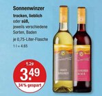 Sonnenwinzer für 3,49 € bei V-Markt im Angebot Sonnenwinzer im aktuellen V-Markt Prospekt