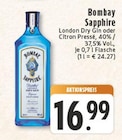 Bombay Sapphire Angebote von Bombay Sapphire bei E center Bornheim für 16,99 €