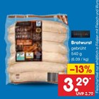Bratwurst im Angebot bei Netto Marken-Discount in Halberstadt Bratwurst Angebote bei Netto Marken-Discount Halberstadt für 3,29 €