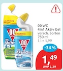4in1 Aktiv Gel von 00 WC im aktuellen budni Prospekt