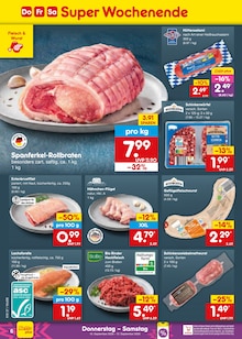 Rindfleisch im Netto Marken-Discount Prospekt "Aktuelle Angebote" mit 71 Seiten (Mainz)