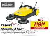 Kehrmaschine „S 4 Twin“ Angebote von KÄRCHER bei toom Baumarkt Mönchengladbach für 119,99 €