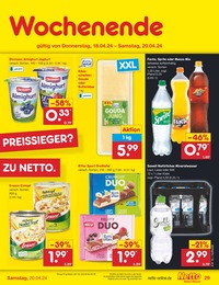 Coca Cola Angebot im aktuellen Netto Marken-Discount Prospekt auf Seite 35