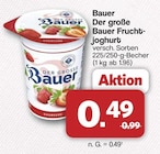 famila Nordwest Damme - Der große Bauer Fruchtjoghurt Angebot im Prospekt Der große Bauer Fruchtjoghurt bei famila Nordwest im Damme Prospekt für 0,49 €