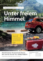 Volkswagen Prospekt für Altenkirchen mit 1 Seite Volkswagen Prospekt für Altenkirchen: Endlich wieder Sommer, 1 Seite, 01.06.2022 - 31.08.2022