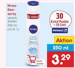 Deospray Angebote von Nivea bei Netto Marken-Discount Neustadt für 3,29 €