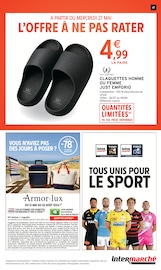 Chaussures Homme en promo dans le catalogue Intermarché Hyper à la page 47