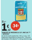 E.Leclerc St Louis la Chaussee - Promo Tranches de mozzarella 22% mat.gr. Promo Tranches de mozzarella 22% mat.gr. à 1,12 € dans le catalogue E.Leclerc à St Louis la Chaussee