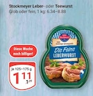 Leberwurst Angebote von Stockmeyer bei GLOBUS Wiesbaden für 1,11 €