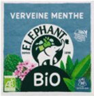 Infusion Bio verveine menthe - Elephant en promo chez Monoprix Infusion Bio verveine menthe - Elephant dans le catalogue Monoprix