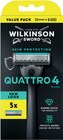 Rasoir Skin Protection Quattro 4 + 5 Lames - WILKINSON - Intermarché Super Rasoir Skin Protection Quattro 4 + 5 Lames - WILKINSON à 8,94 € dans le catalogue Intermarché Super