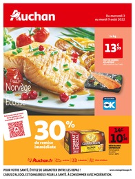 Auchan Catalogue "Auchan", 36 pages, Amiens,  03/08/2022 - 09/08/2022