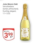 Jules Mumm im Angebot bei GLOBUS in Frechen Jules Mumm Angebote bei GLOBUS Frechen für 3,99 €