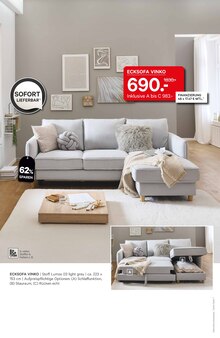 Ecksofa im aktuellen Kabs Prospekt (Leipzig) Ecksofa im Kabs Prospekt "70% SALE" mit 29 Seiten (Leipzig)