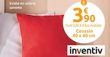 Mr.Bricolage Bouvent - Promo Coussin déhoussable Jaya Promo Coussin déhoussable Jaya à 3,90 € dans le catalogue Mr.Bricolage à Bouvent