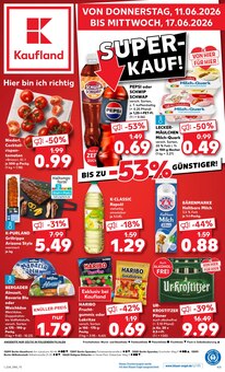 Bier im Kaufland Prospekt "Hier bin ich richtig" mit 50 Seiten (Falkensee)