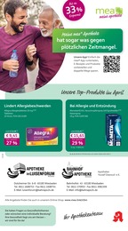 mea - meine apotheke Prospekt für Wiesbaden mit 4 Seiten mea - meine apotheke Prospekt für Wiesbaden: "Unsere April-Angebote", 4 Seiten, 01.04.2026 - 30.04.2026