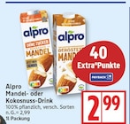 Mandel-Drink von Alpro für 2,99 € bei EDEKA im Angebot Mandel-Drink von Alpro im aktuellen EDEKA Prospekt