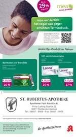 mea - meine apotheke Apotheken Prospekt der aktuellen Woche mit 4 Seiten, gültig von 01.02.2026 bis 28.02.2026, in Andechs und Umgebung Aktueller mea - meine apotheke Apotheken Prospekt in Andechs und Umgebung, "Unsere Februar-Angebote" mit 4 Seiten, 01.02.2026 - 28.02.2026