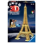 Puzzle 3D Ravensburger Tour Eiffel Night Edition 216 pièces à 29,99 € dans le catalogue Fnac