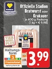 Offizielle Stadion Bratwurst Angebote von EDEKA Herzstücke bei EDEKA Löhne für 3,99 €