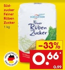 Feiner Rüben Zucker bei Netto Marken-Discount im Prospekt "" für 0,66 €