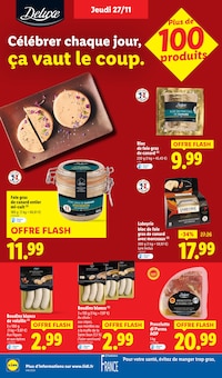 Promo Foie Gras dans le catalogue Lidl du moment à la page 20