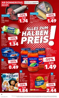Pizza im aktuellen Kaufland Prospekt (Potsdam) Pizza im Kaufland Prospekt "Hier bin ich richtig" mit 72 Seiten (Potsdam)