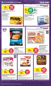 Promotion Poulet surgelé dans le prospectus Intermarché Super, valable du 29/09/2026 au 11/10/2026 Promo Poulet surgelé dans le catalogue Intermarché Super du moment à la page 32