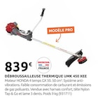 Débroussailleuse Thermique UMK 450 XEE - Honda en promo chez Rural Master Toulouse à 839,00 €