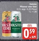 Pilsener oder Edel von Holsten im aktuellen EDEKA Prospekt