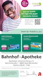 mea - meine apotheke Prospekt für Türkheim mit 4 Seiten mea - meine apotheke Prospekt für Türkheim: "Unsere Juni-Angebote", 4 Seiten, 01.06.2025 - 30.06.2025
