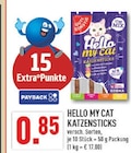 Katzensticks im Angebot bei Marktkauf in Herten Katzensticks Angebote von Hello my cat bei Marktkauf Herten für 0,85 €