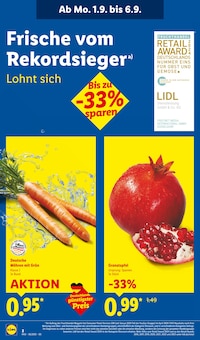 Obst im aktuellen Lidl Prospekt (Frankfurt (Main)) Obst im Lidl Prospekt "LIDL LOHNT SICH" mit 72 Seiten (Frankfurt (Main))