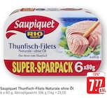Thunfisch-Filets Naturale ohne Öl Angebote von Saupiquet bei E center Göppingen für 7,77 €