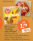 Tortillas oder Wraps von Poco Loco im aktuellen tegut Prospekt für 1,79 €