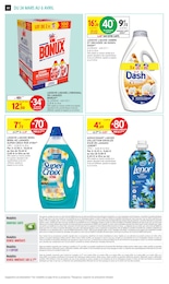 Prix et réduction Lessive Liquide dans le prospectus Intermarché Super en cours Offre Lessive Liquide dans le catalogue Intermarché Super du moment à la page 44