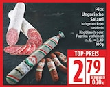 Ungarische Salami von Pick im aktuellen EDEKA Prospekt