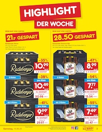 Bier Angebot & Preis im aktuellen Netto Marken-Discount Prospekt Bier Angebot im aktuellen Netto Marken-Discount Prospekt auf Seite 3