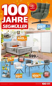 Boxspringbett im Segmüller Prospekt "20 fach Treue Bonus" mit 8 Seiten (München)