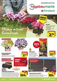 Hagebaumarkt Prospekt für Ratekau: "Pflanze mit uns Blütenfreude", 16 Seiten, 09.05.2026 - 16.05.2026