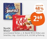 Minis KitKat von Nestlé im aktuellen tegut Prospekt für 2,49 €