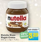 Aktuelle Nutella Angebote bei E center in Dreieich Aktuelles Nutella Nuss-Nugat-Creme Angebot bei E center in Dreieich ab 3,29 €