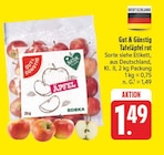 Tafeläpfel rot Angebote von Gut & Günstig bei E center Bamberg für 1,49 €