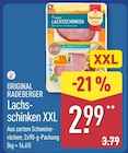 Lachsschinken XXL von Original Radeberger für 2,99 € bei ALDI Nord im Angebot Lachsschinken XXL von Original Radeberger im aktuellen ALDI Nord Prospekt